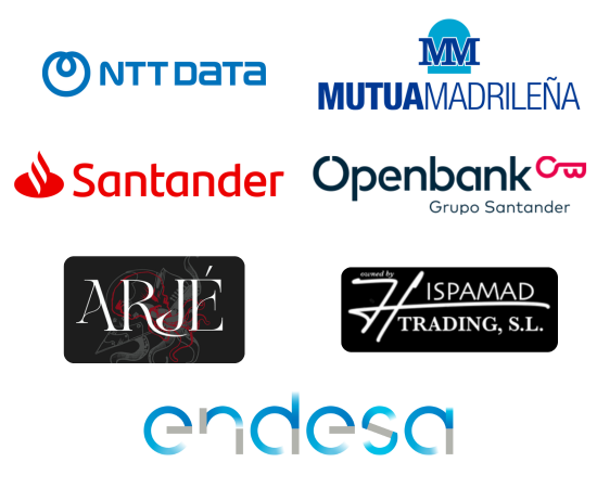 Múltiples empresas y sus logos